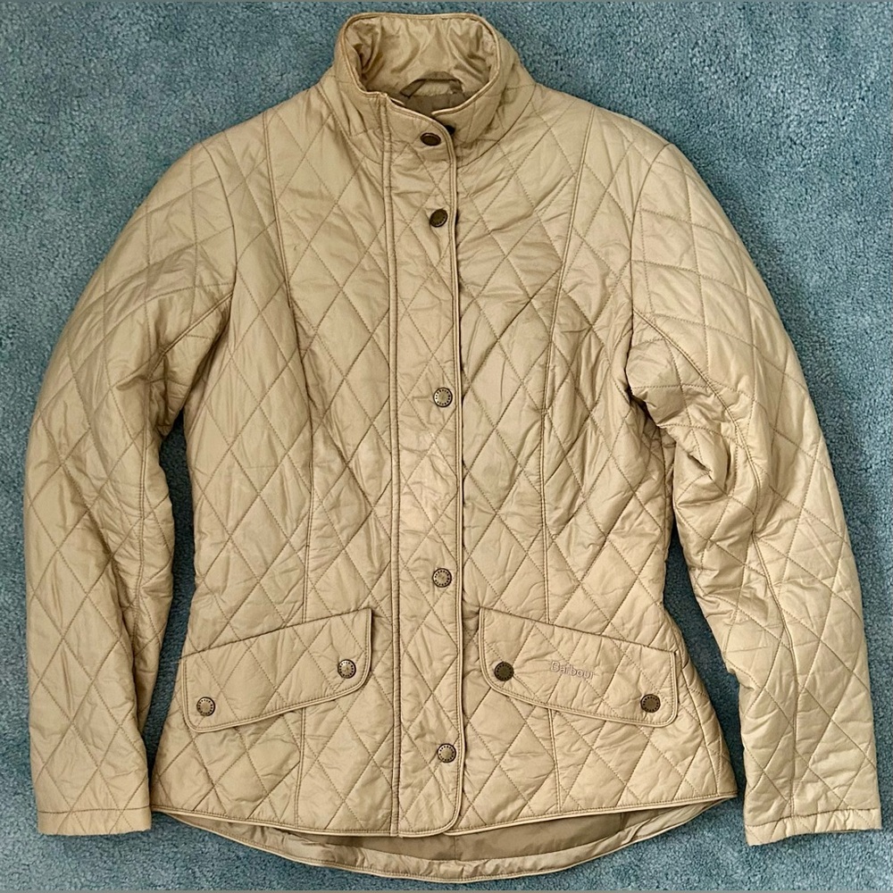 Barbour Women's Cavalry Lightweight Quilted Jacket - US 6 - Beige